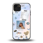 taylor mix back phone cover | glass case for iphone 15