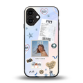 taylor mix back phone cover | glass case for iphone 16 plus