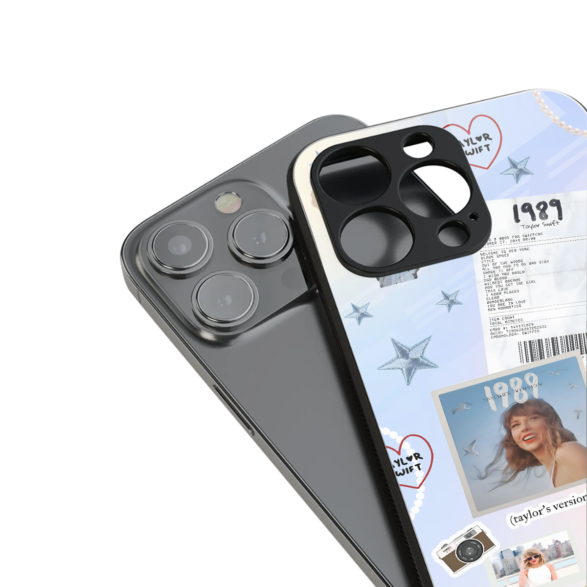 taylor mix back phone cover | glass case for iphone 13 pro