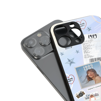 taylor mix back phone cover | glass case for iphone 16 pro