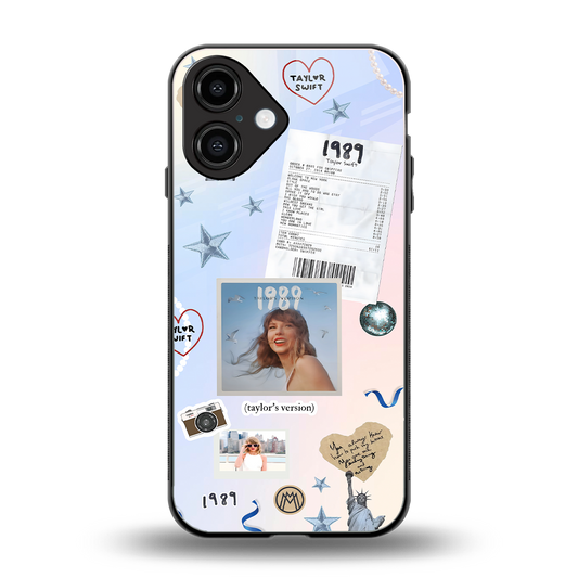 taylor mix back phone cover | glass case for iphone 16