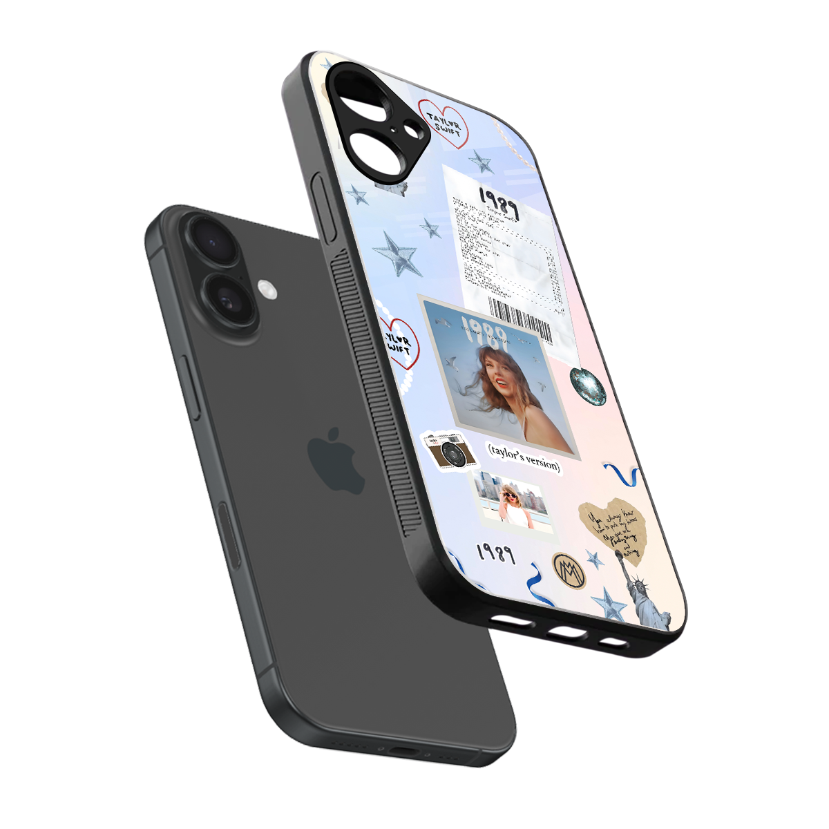 taylor mix back phone cover | glass case for iphone 16