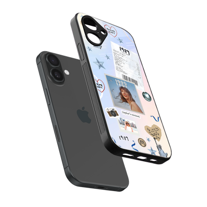 taylor mix back phone cover | glass case for iphone 16
