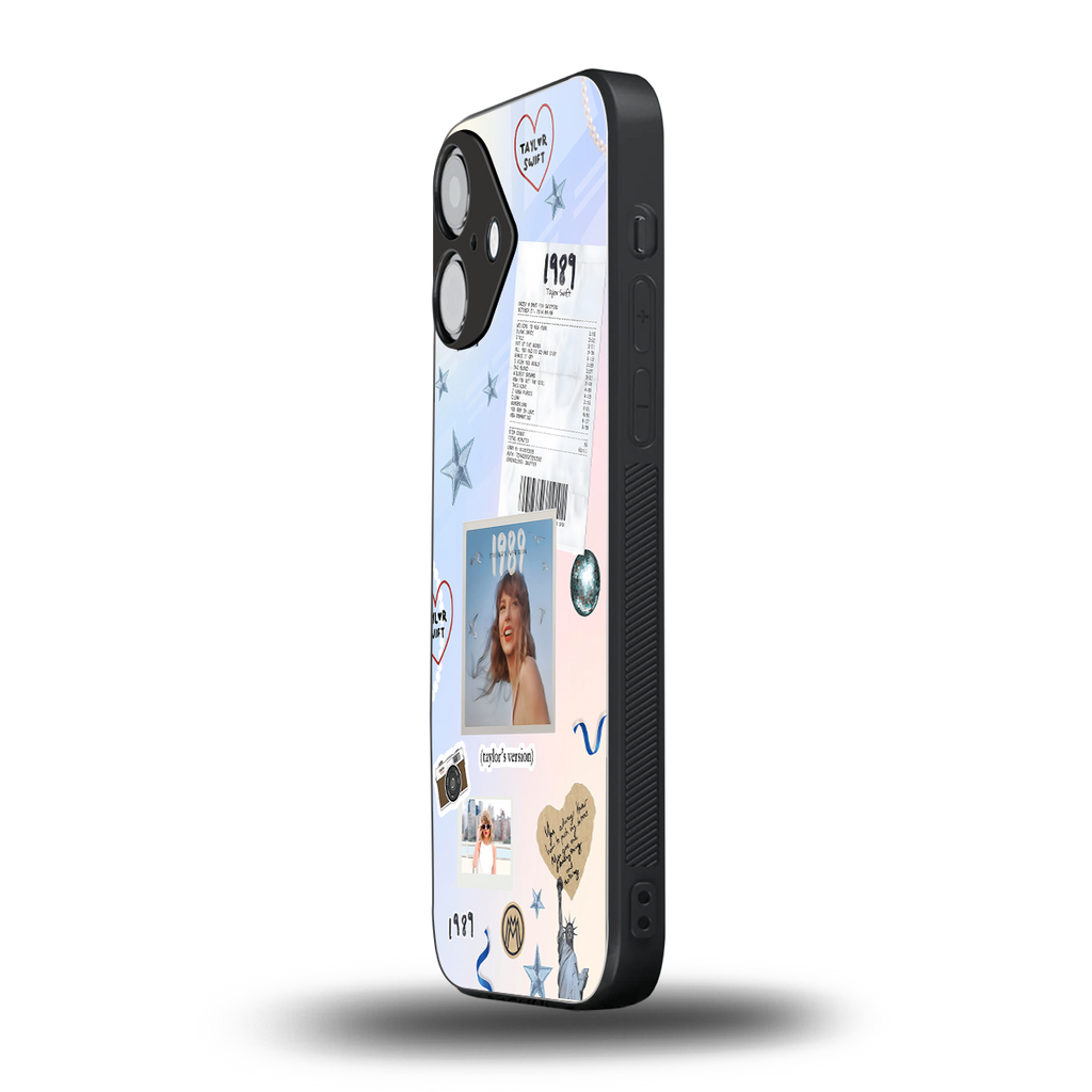 taylor mix back phone cover | glass case for iphone 16