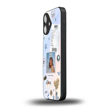 taylor mix back phone cover | glass case for iphone 16