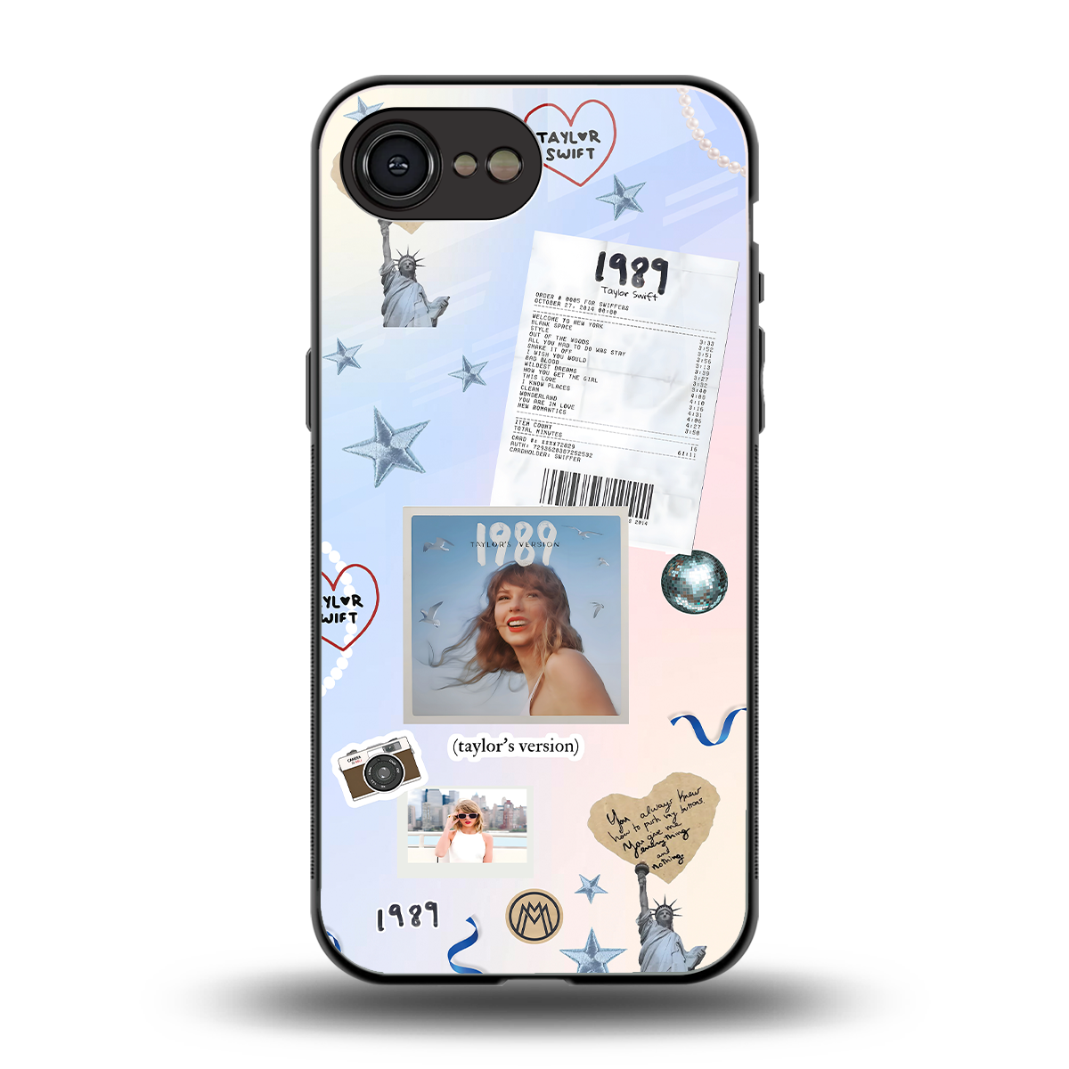 taylor mix back phone cover | glass case for iphone 16e