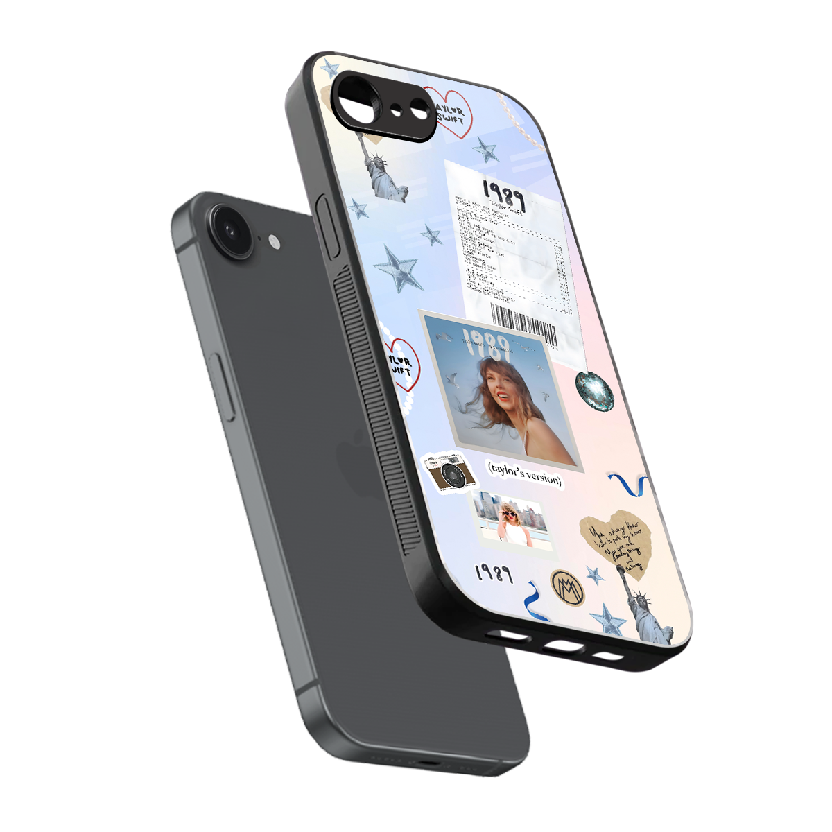 taylor mix back phone cover | glass case for iphone 16e