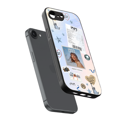taylor mix back phone cover | glass case for iphone 16e
