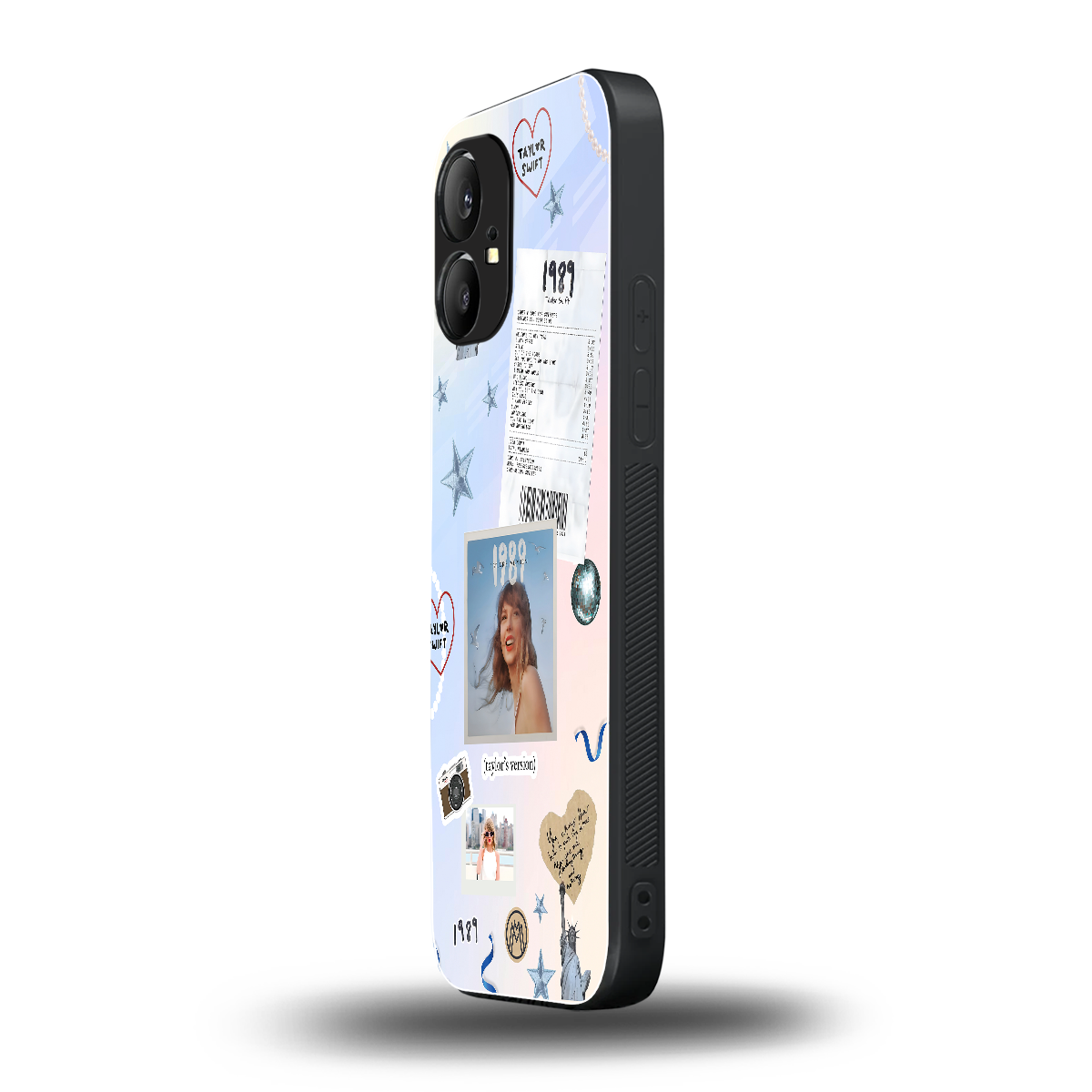 taylor mix back phone cover | glass case for nothing phone 1