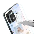 taylor mix back phone cover | glass case for oneplus nord 3