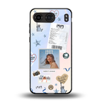 taylor mix back phone cover | glass case for oneplus nord 4