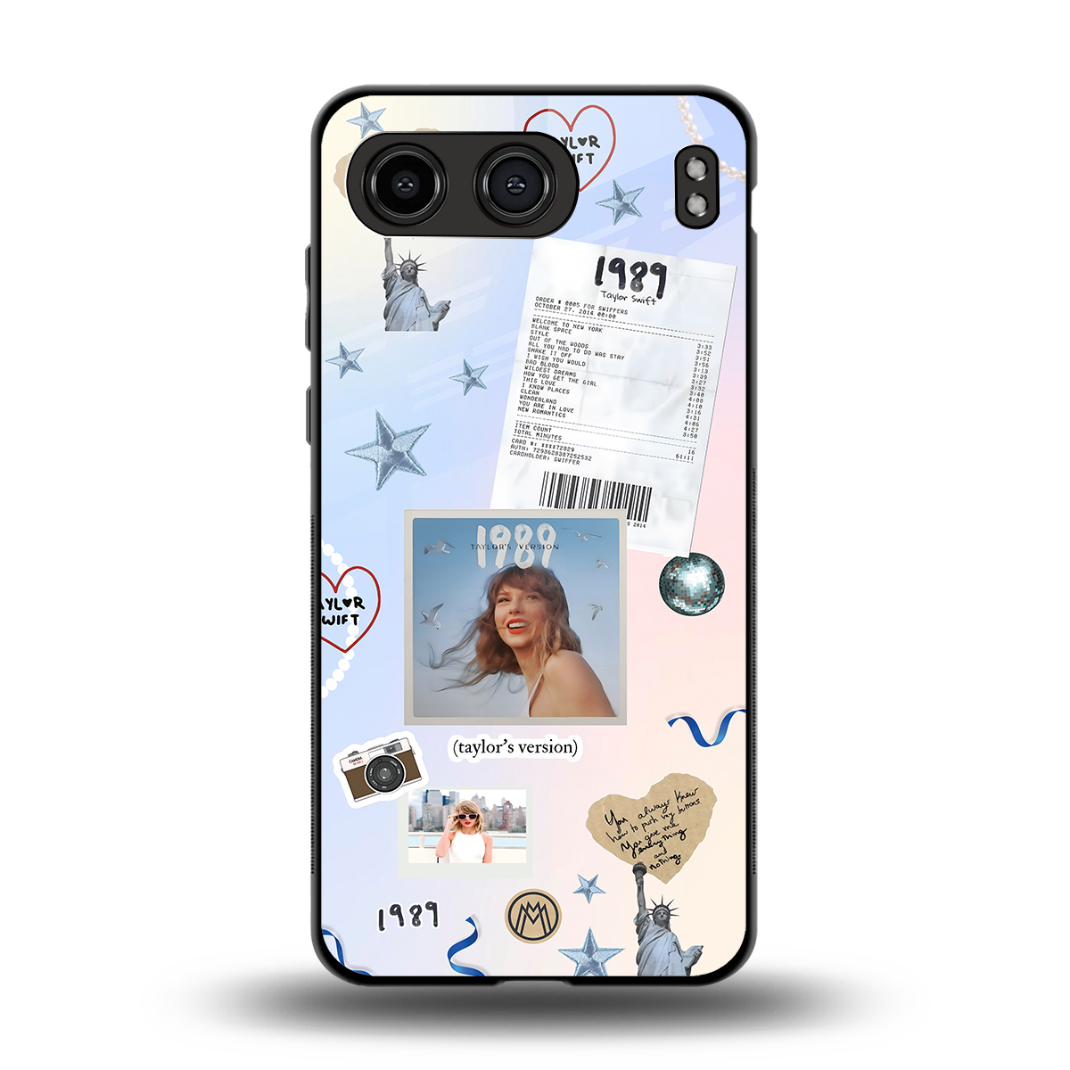 taylor mix back phone cover | glass case for oneplus nord 4