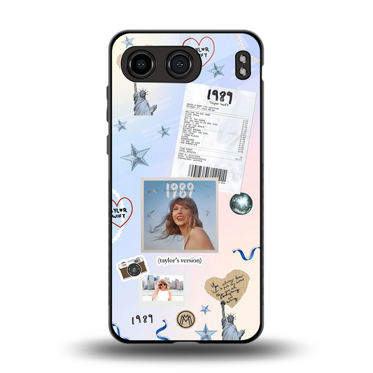 taylor mix back phone cover | glass case for oneplus nord 4