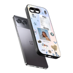 taylor mix back phone cover | glass case for oneplus nord 4