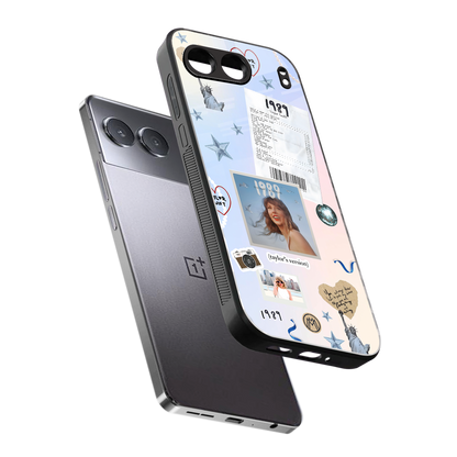 taylor mix back phone cover | glass case for oneplus nord 4