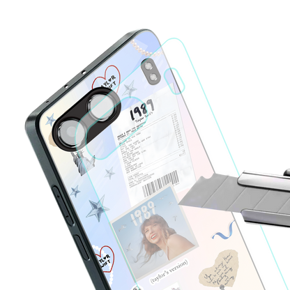 taylor mix back phone cover | glass case for oneplus nord 4
