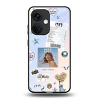 taylor mix back phone cover | glass case for oneplus nord ce 3