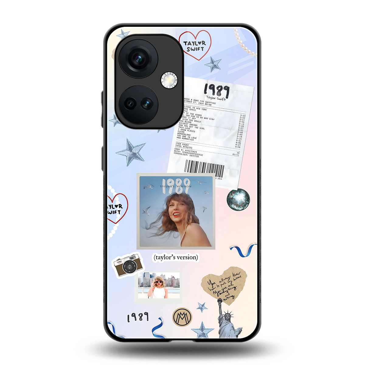 taylor mix back phone cover | glass case for oneplus nord ce 3