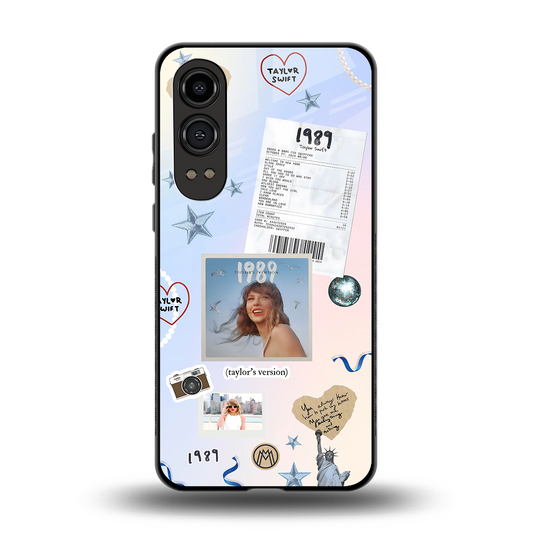 taylor mix back phone cover | glass case for oneplus nord ce 4 lite