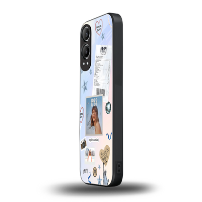 taylor mix back phone cover | glass case for oneplus nord ce 4 lite