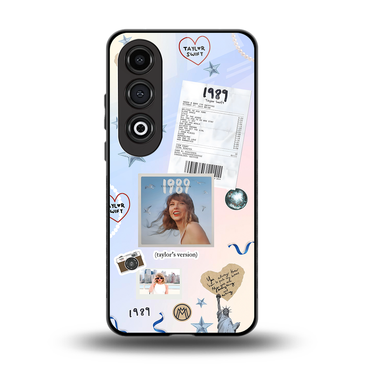 taylor mix back phone cover | glass case for oneplus nord ce 4