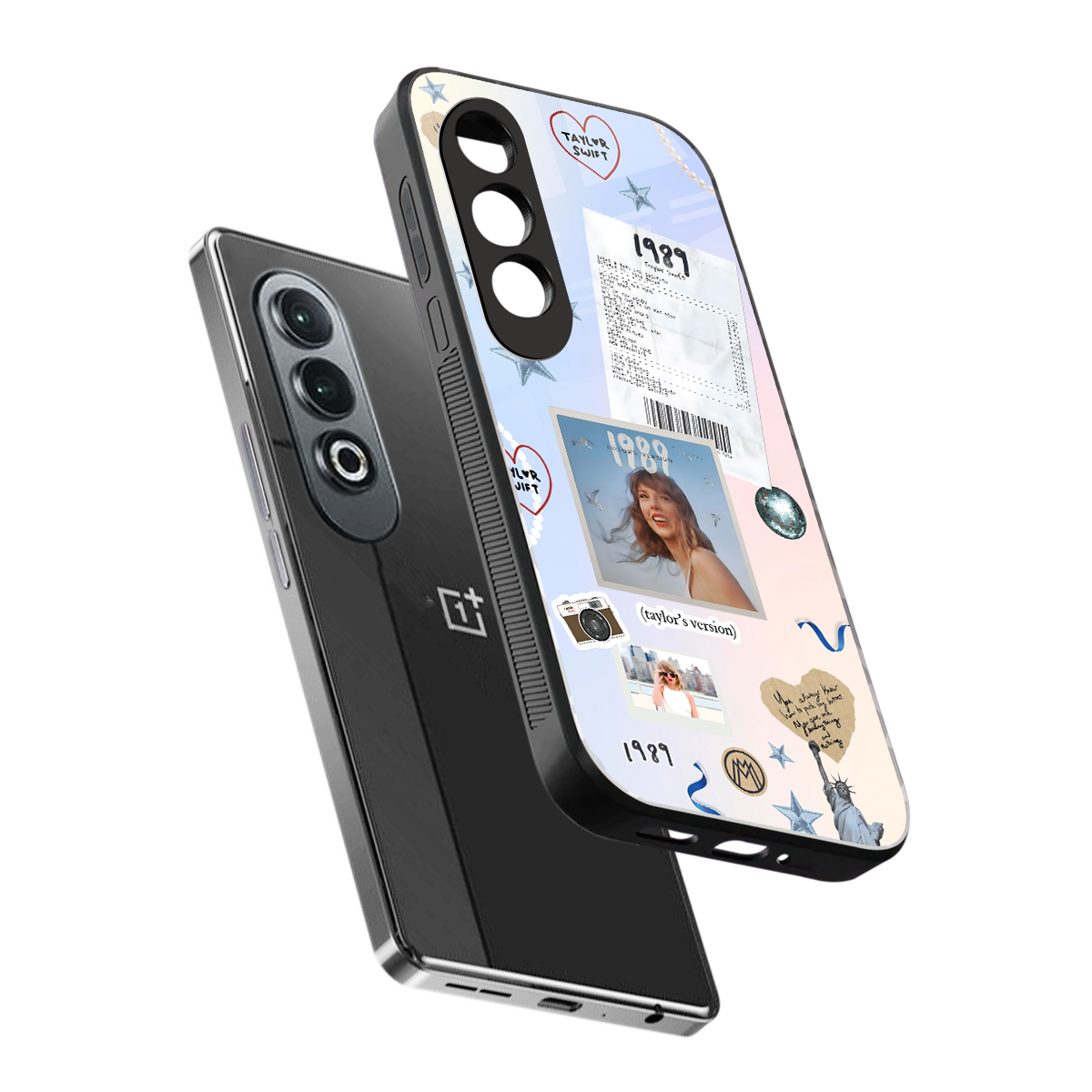 taylor mix back phone cover | glass case for oneplus nord ce 4