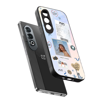taylor mix back phone cover | glass case for oneplus nord ce 4