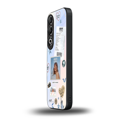 taylor mix back phone cover | glass case for oneplus nord ce 4