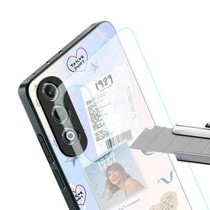 taylor mix back phone cover | glass case for oneplus nord ce 4