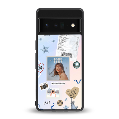 taylor mix back phone cover | glass case for google pixel 6 pro