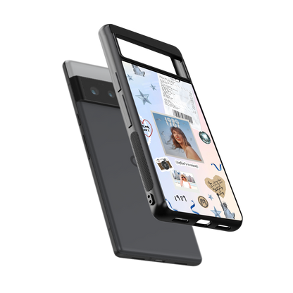 taylor mix back phone cover | glass case for google pixel 6 pro