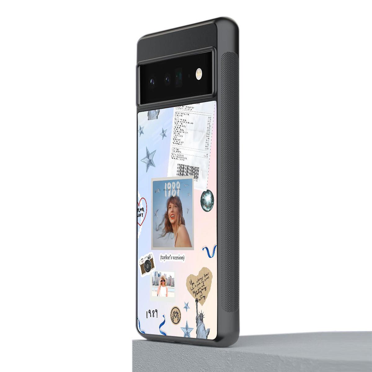 taylor mix back phone cover | glass case for google pixel 6 pro