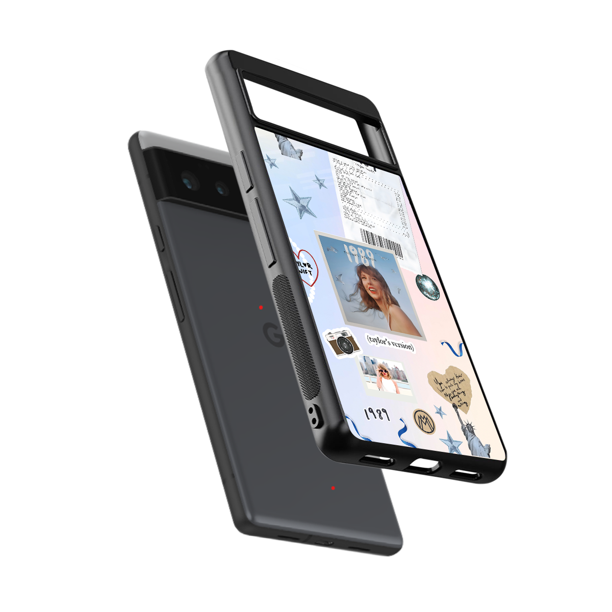 taylor mix back phone cover | glass case for Google Pixel 6A