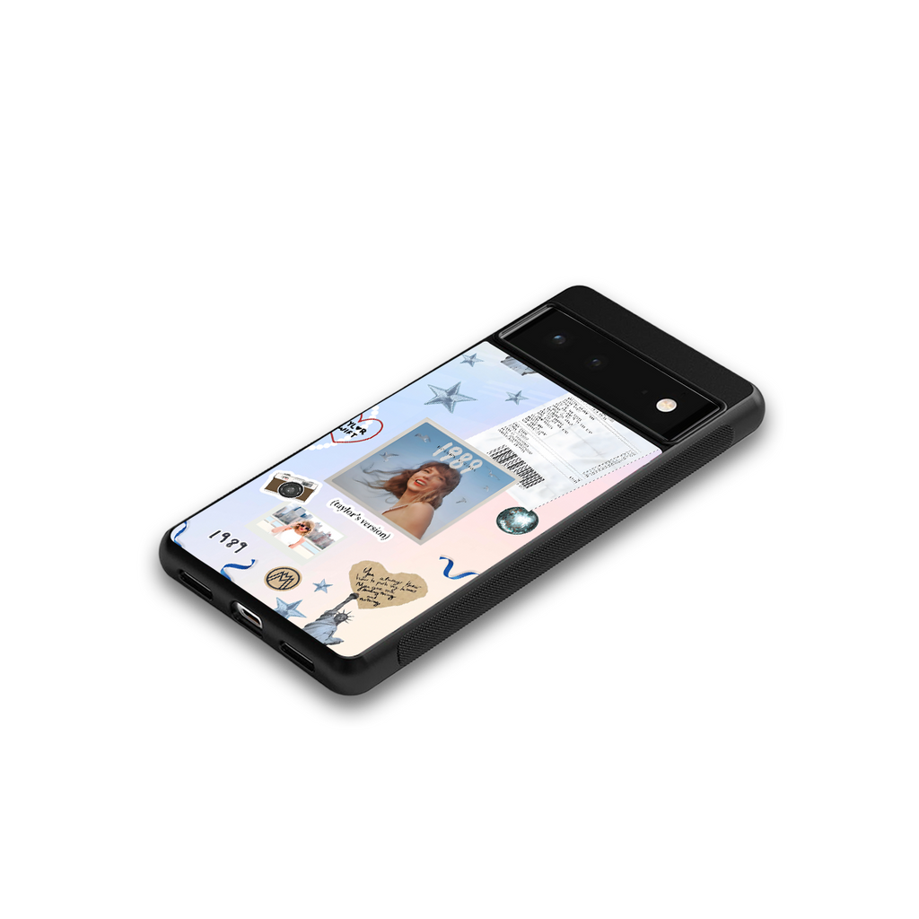 taylor mix back phone cover | glass case for google pixel 6