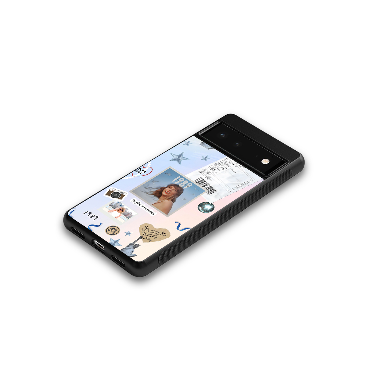 taylor mix back phone cover | glass case for Google Pixel 6A