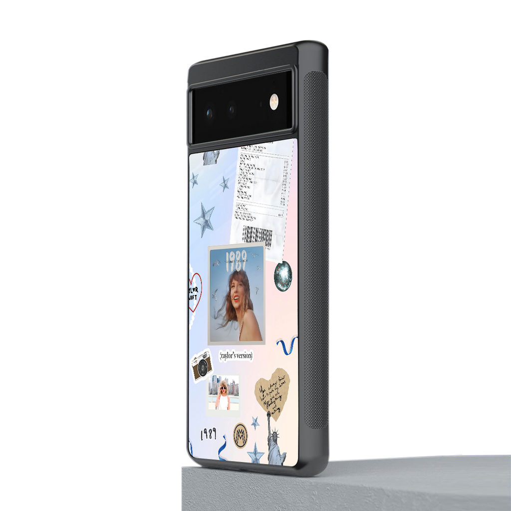 taylor mix back phone cover | glass case for google pixel 6