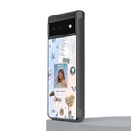 taylor mix back phone cover | glass case for Google Pixel 6A