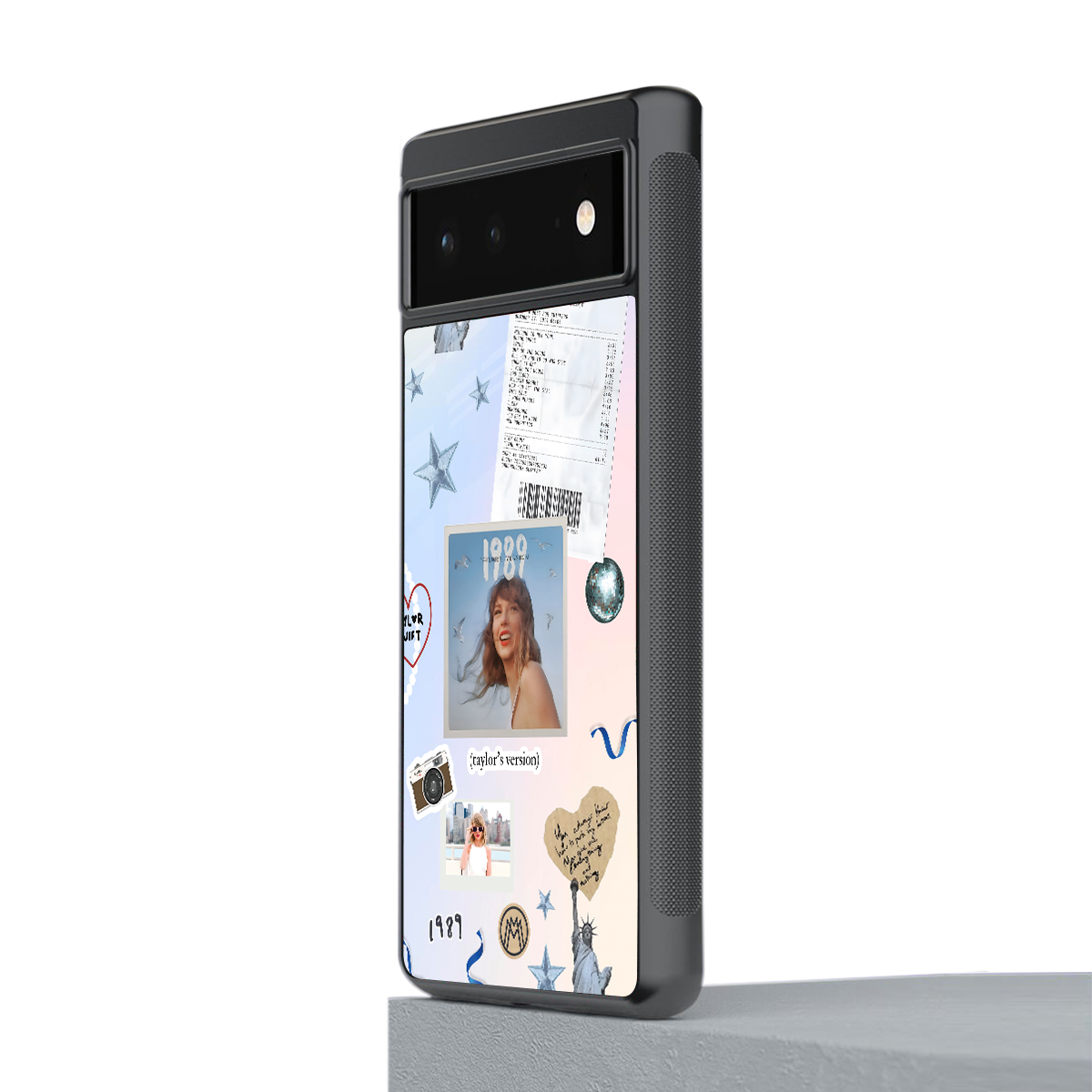 taylor mix back phone cover | glass case for Google Pixel 6A