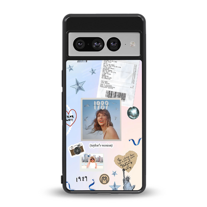 taylor mix back phone cover | glass case for google pixel 7 pro