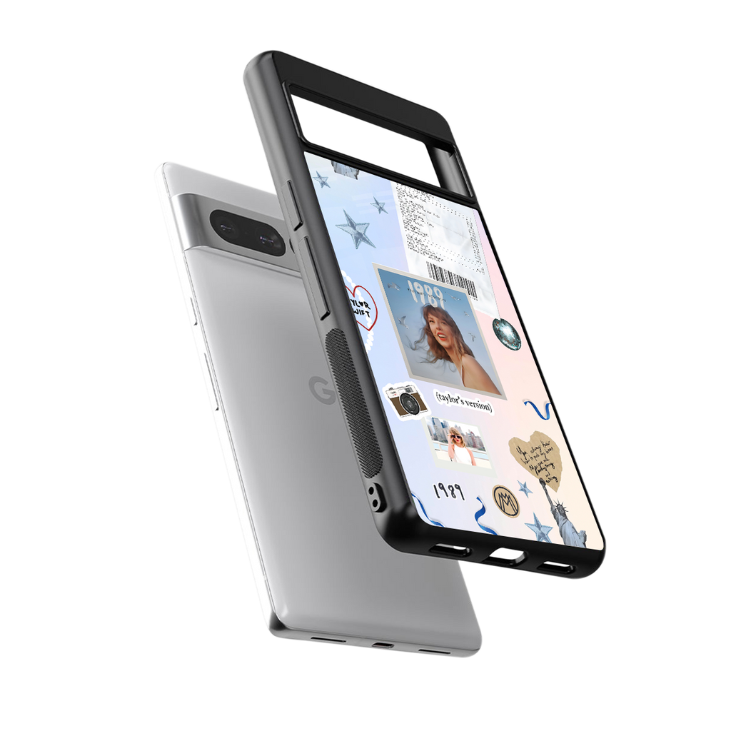 taylor mix back phone cover | glass case for google pixel 7 pro