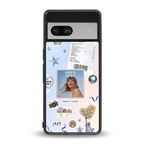 taylor mix back phone cover | glass case for Google Pixel 7A