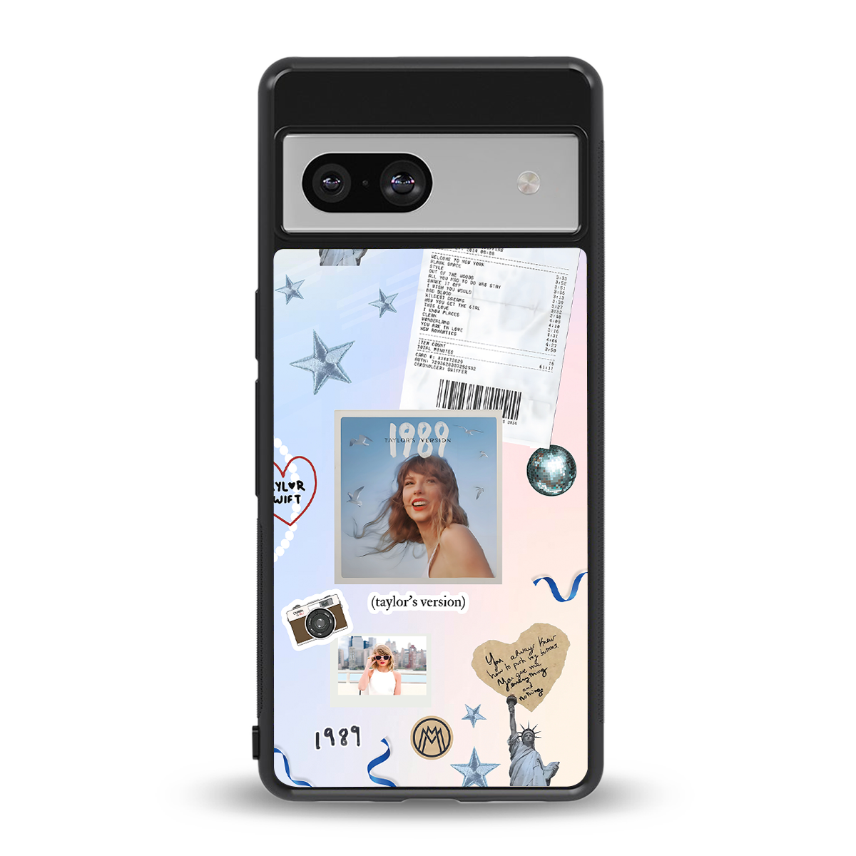 taylor mix back phone cover | glass case for Google Pixel 7A