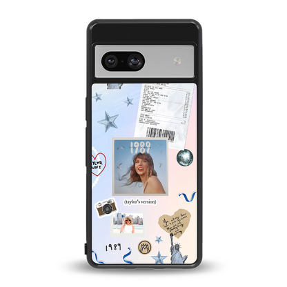 taylor mix back phone cover | glass case for Google Pixel 7A