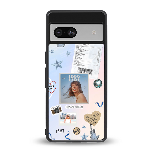 taylor mix back phone cover | glass case for Google Pixel 7A