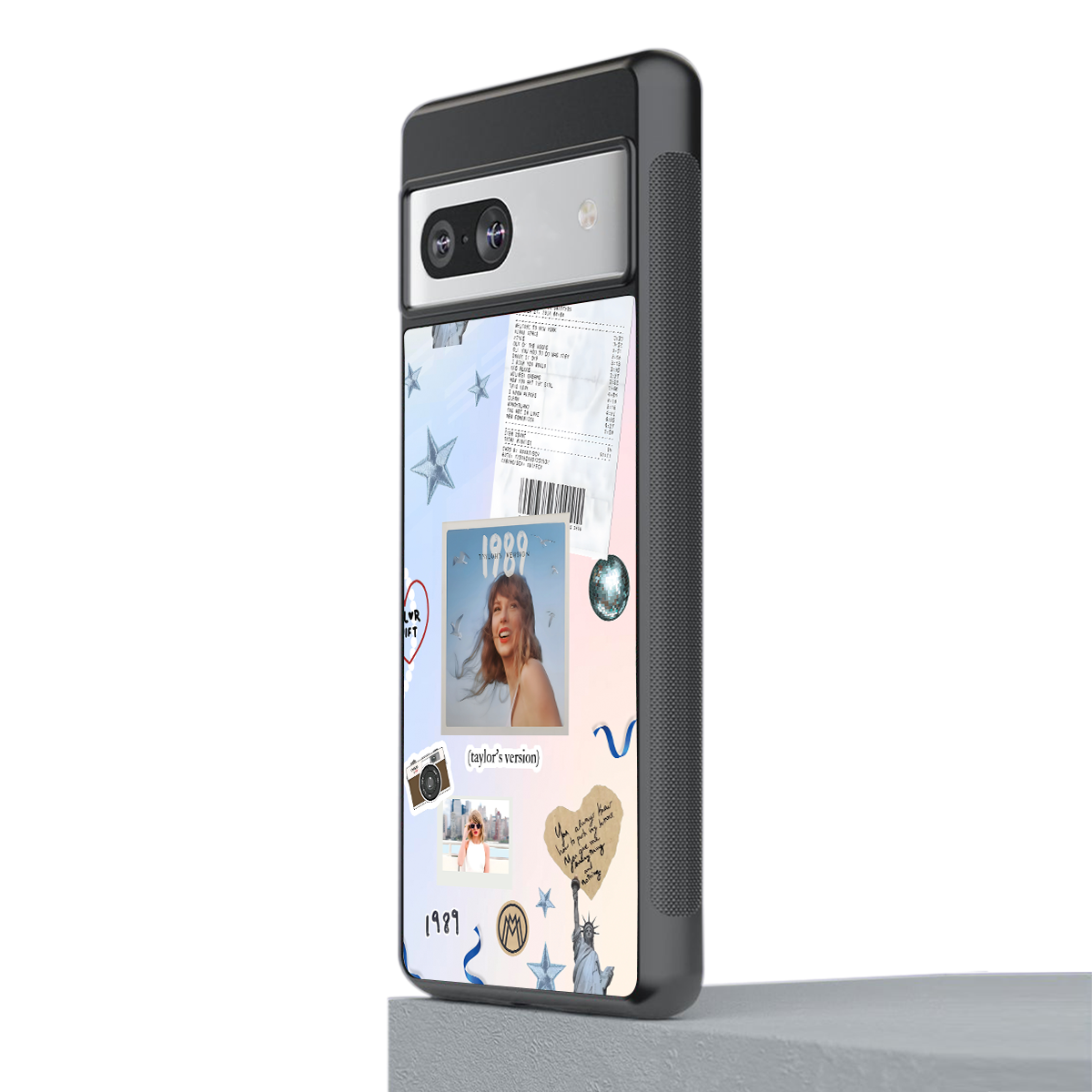 taylor mix back phone cover | glass case for Google Pixel 7A