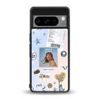 taylor mix back phone cover | glass case for google pixel 8 pro