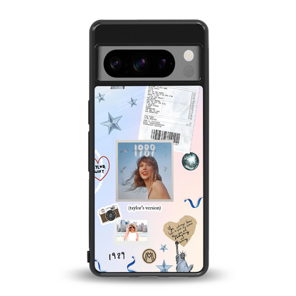 taylor mix back phone cover | glass case for google pixel 8 pro