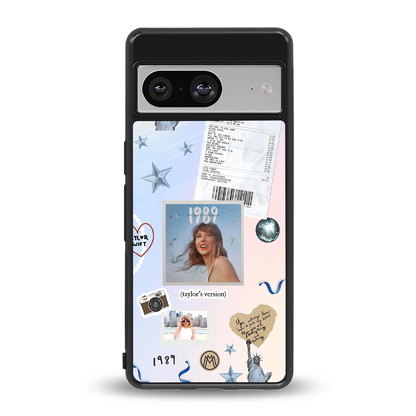 taylor mix back phone cover | glass case for Google Pixel 8