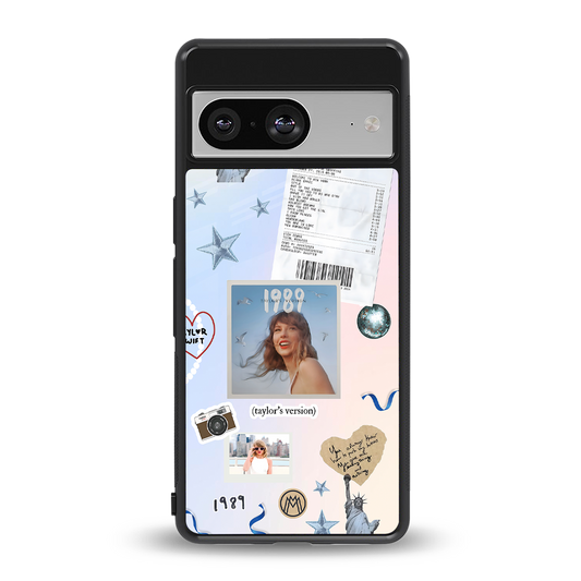 taylor mix back phone cover | glass case for Google Pixel 8