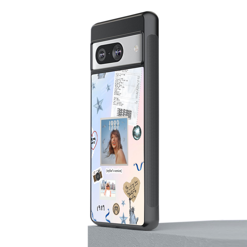 taylor mix back phone cover | glass case for Google Pixel 8